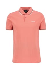 Barbour® International Blue Ethan 100% Cotton Polo Shirt - Image 5 of 5