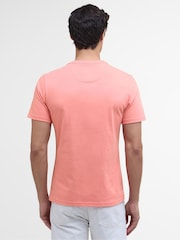 Barbour® International Pink Chest Logo 100% Cotton T-Shirt - Image 2 of 5