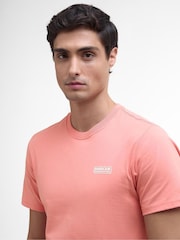 Barbour® International Pink Chest Logo 100% Cotton T-Shirt - Image 3 of 5