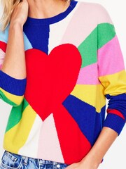 Boden Red Lydia Cashmere Jumper - Image 2 of 9