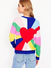Boden Red Lydia Cashmere Jumper - Image 4 of 9