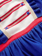 Boden Blue Nutcracker Knitted Dress - Image 3 of 3