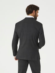 Skopes Green Casey Suit Tailored Jacket Windowpane Check - Image 3 of 5