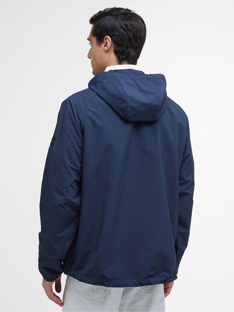 Barbour® International Blue Ashkirk Showerproof Jacket - Image 2 of 5