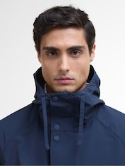 Barbour® International Blue Ashkirk Showerproof Jacket - Image 4 of 5