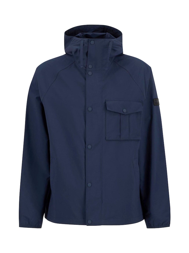 Barbour® International Blue Ashkirk Showerproof Jacket - Image 5 of 5