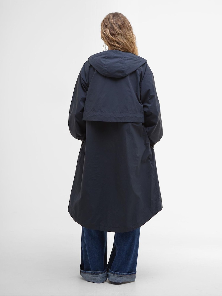 Barbour® Blue Naboo Showerproof Jacket - Image 2 of 5