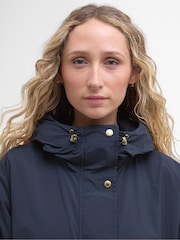 Barbour® Blue Naboo Showerproof Jacket - Image 3 of 5