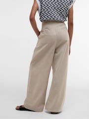 Barbour® Natural Lucy Pleated Trousers - Image 2 of 5