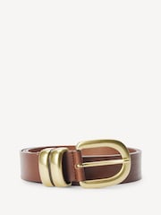 By Malene Birger Brown Zoira Leather Belt - Image 1 of 2