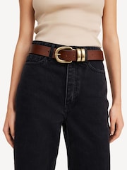 By Malene Birger Brown Zoira Leather Belt - Image 2 of 2