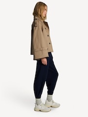 By Malene Birger Brown Alisandra Crop Trench Coat - Image 4 of 6