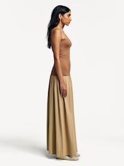 By Malene Birger Brown Marciella Bandeau Maxi Dress - Image 3 of 5