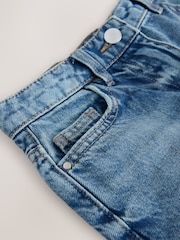Mid Blue Denim Barrel Jeans (3-16yrs) - Image 8 of 10