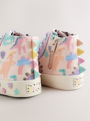 Multi Standard Fit (F) Lace-Up High Top Trainers - Image 5 of 5