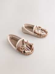 لون محايد - حذاء سهل الإرتداء موديل Moccasin - صورة 1 من 5