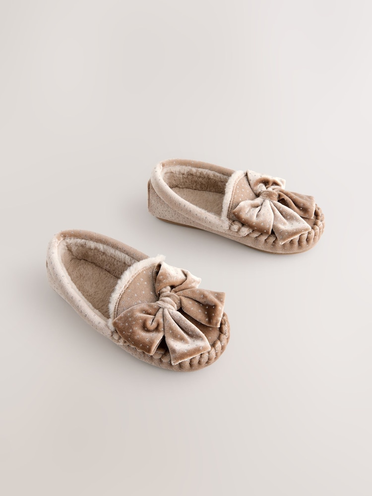 لون محايد - حذاء سهل الإرتداء موديل Moccasin - صورة 1 من 5