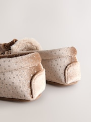لون محايد - حذاء سهل الإرتداء موديل Moccasin - صورة 5 من 5