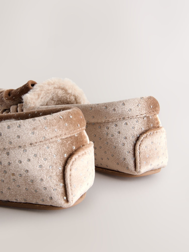 لون محايد - حذاء سهل الإرتداء موديل Moccasin - صورة 5 من 5
