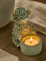 Sage Green Hamish The Highland Cow Tea Light Candle Holder - Image 3 of 5
