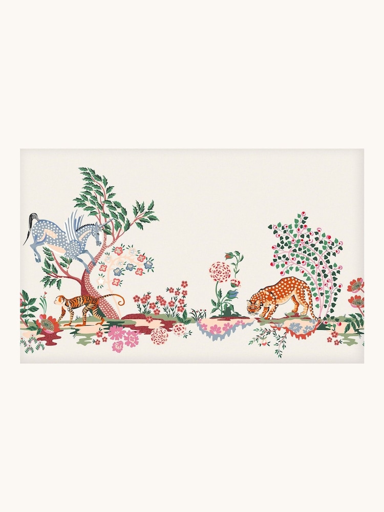 Cath Kidston Cream Painted Kingdom Fixed Size 4M Mural - Image 2 of 3