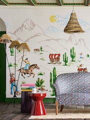 Cath Kidston Multi Cowgirls Fixed Size 4M Mural - Image 1 of 2