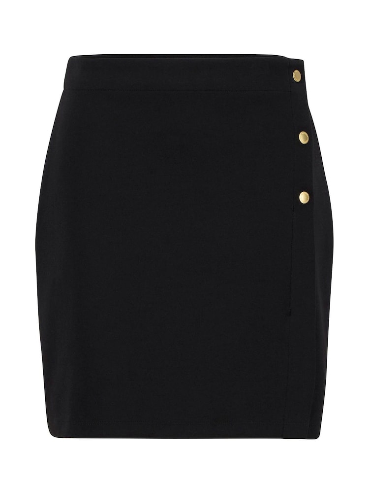 Barbour® International Mini Ebony Black Skirt - Image 4 of 4