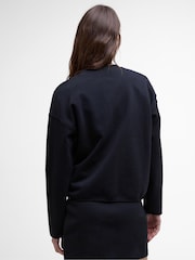 Barbour® International Clara Sweat 100% Cotton Bomber Jacket - Image 2 of 5
