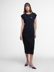 Barbour® International Natalia Black Maxi Dress - Image 1 of 5
