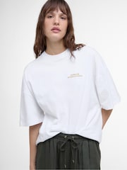 Barbour® International Palma White T-Shirt - Image 3 of 5