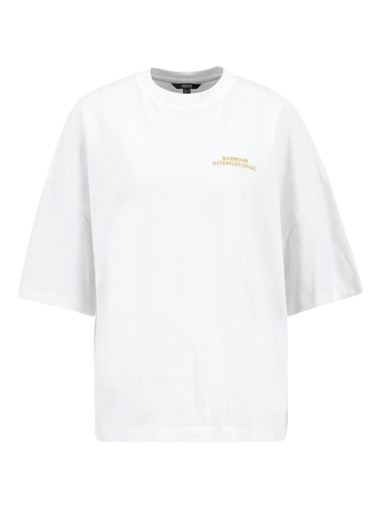Barbour® International Palma White T-Shirt - Image 5 of 5 Barbour® International Palma White T-Shirt - Image 5 of 5