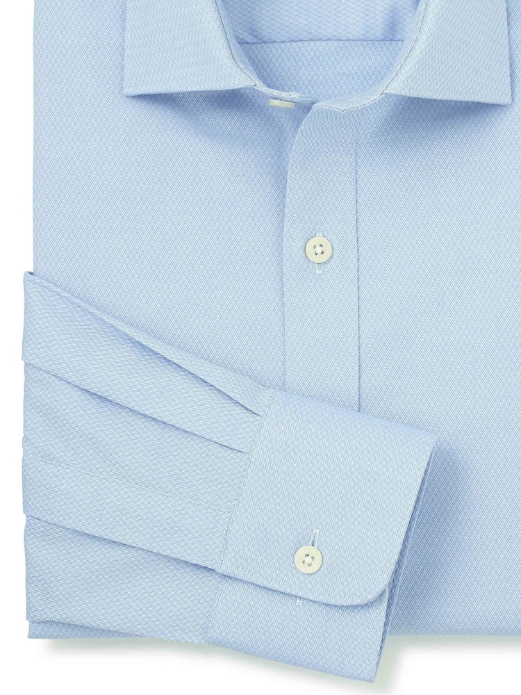 The Savile Row Company Stretch 100% Cotton Formal Shirt - Image 5 of 5