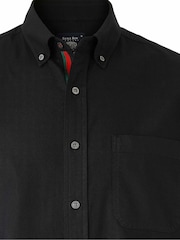 The Savile Row Company Classic Fit Button Down Oxford Casual 100% Cotton Shirt - Image 5 of 5