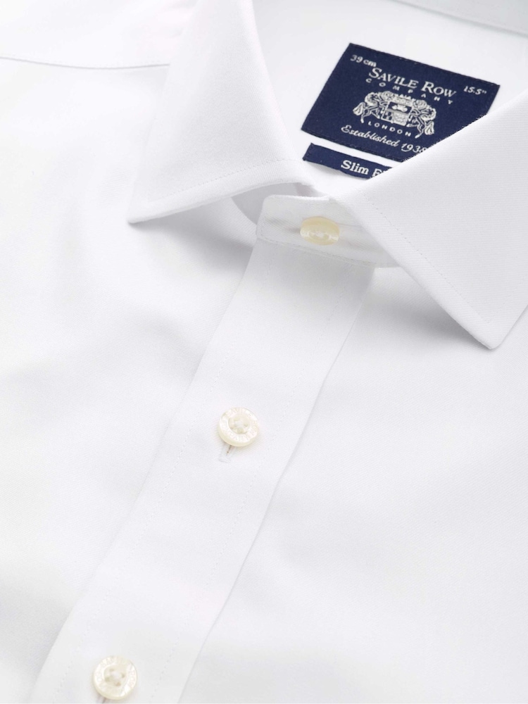 The Savile Row Company 100% Cotton Twill Non-Iron Shirt - Image 2 of 3
