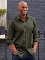 The Savile Row Company Stretch 100% Cotton Formal Shirt - Image 2 of 9