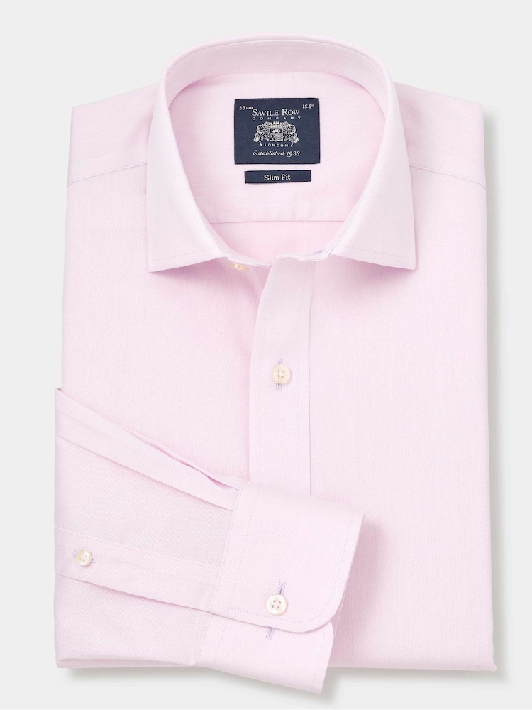 Savile Row Company 100% Cotton Twill Non-Iron Shirt - Image 1 of 3 Savile Row Company 100% Cotton Twill Non-Iron Shirt - Image 1 of 3