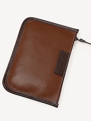 Hereu Studio Brown Calella Squared Medium Leather Bag - Image 6 of 6