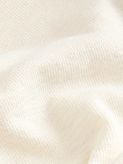 White/Blue Short Sleeve Textured 100% Cottton T-Shirt (3mths-7yrs) - Image 3 of 4
