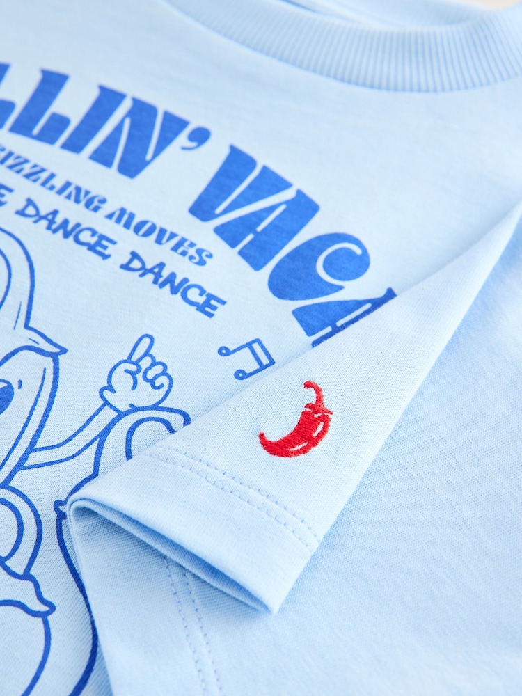 Blue Chilli 100% Cotton Short Sleeve Graphic Print T-Shirt (3mths-8yrs) - Image 3 of 3