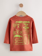 Blue Seaside 100% Cotton Short Sleeve Back Print T-Shirt (3mths-7yrs) - Image 3 of 7