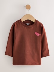Blue Seaside 100% Cotton Short Sleeve Back Print T-Shirt (3mths-7yrs) - Image 5 of 7