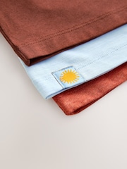 Blue Seaside 100% Cotton Short Sleeve Back Print T-Shirt (3mths-7yrs) - Image 7 of 7