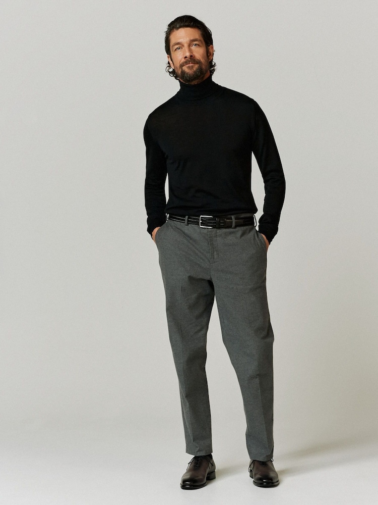 Oliver Sweeney 100% Merino Wool Roll Neck Jumper - Image 4 of 4 Oliver Sweeney 100% Merino Wool Roll Neck Jumper - Image 4 of 4