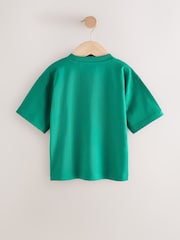 Green 100% Cotton Short Sleeve Graphic Print T-Shirt (3mths-8yrs) - Image 2 of 4