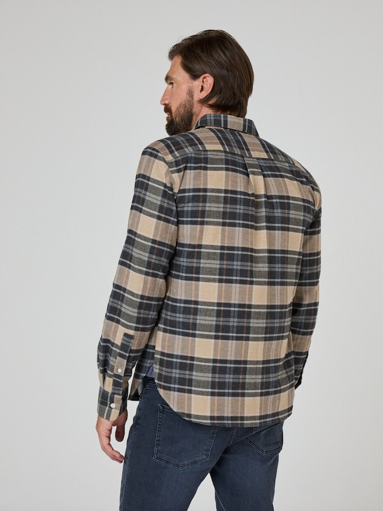 Oliver Sweeney Brushed 100% Cotton Cashmere Shirt - Image 2 of 5