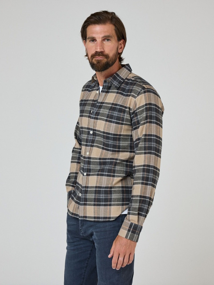 Oliver Sweeney Brushed 100% Cotton Cashmere Shirt - Image 3 of 5