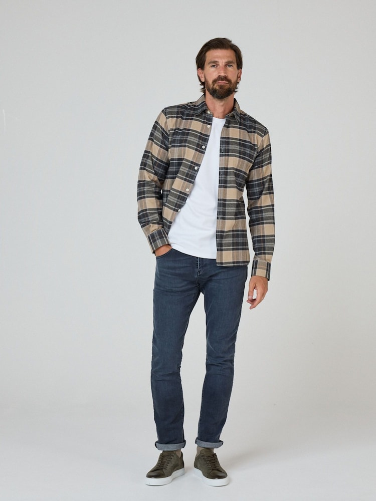 Oliver Sweeney Brushed 100% Cotton Cashmere Shirt - Image 4 of 5