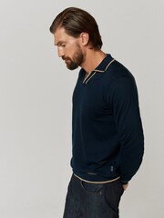 Oliver Sweeney Long Sleeve Polo Shirt - Image 3 of 5