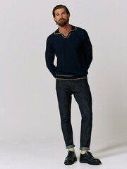 Oliver Sweeney Long Sleeve Polo Shirt - Image 4 of 5