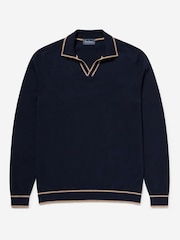 Oliver Sweeney Long Sleeve Polo Shirt - Image 5 of 5